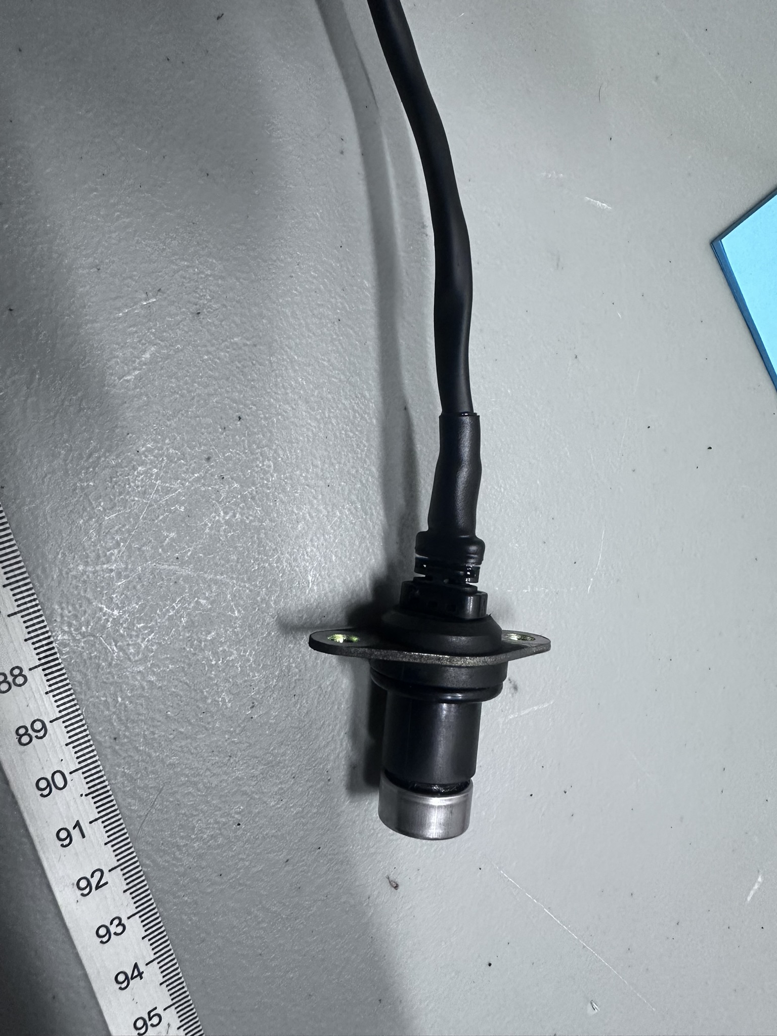 Installed Driveshaft RPM Sensor – View 3